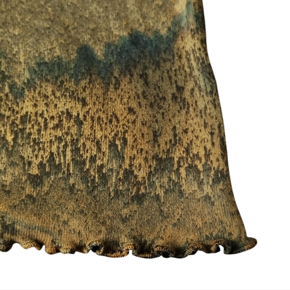 Vintage Nature Art by Lynn Yang Embellished Tie Dye Shirt size S. - Picture 3 of 8